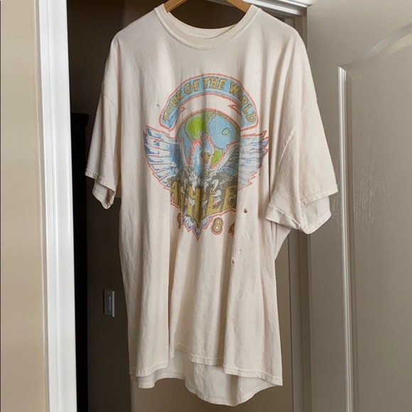 Urban Outfitters Tops | Urban Outfitters Van Halen Tshirt Dress | Poshmark